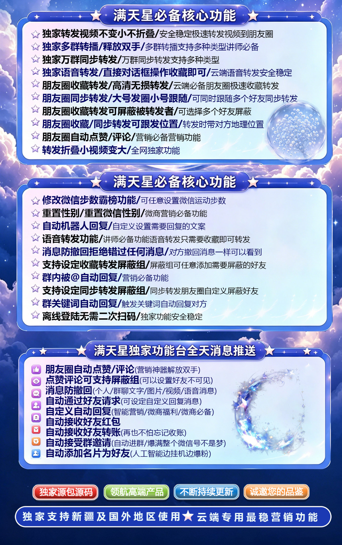 云端满天星